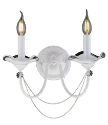 Бра NewRgy B1724/2W SWH, 2×40 Вт, белое