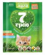 Альпийские луга травка для кошек 7 трав пакет 50 гр.