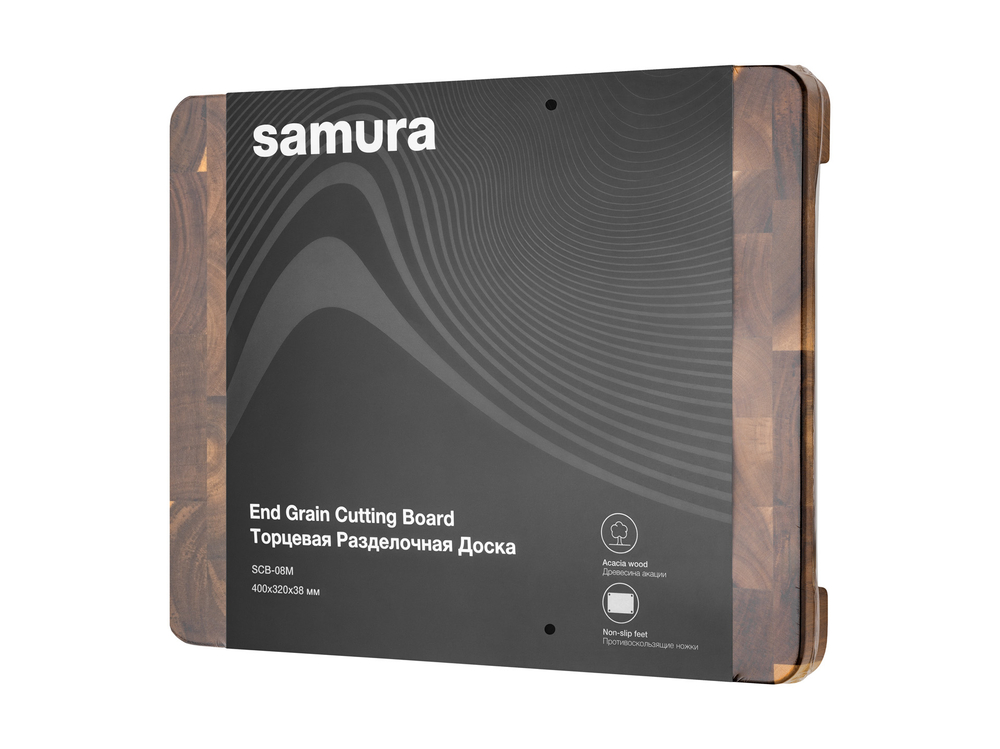 Доска разделочная торцевая Samura SCB-08