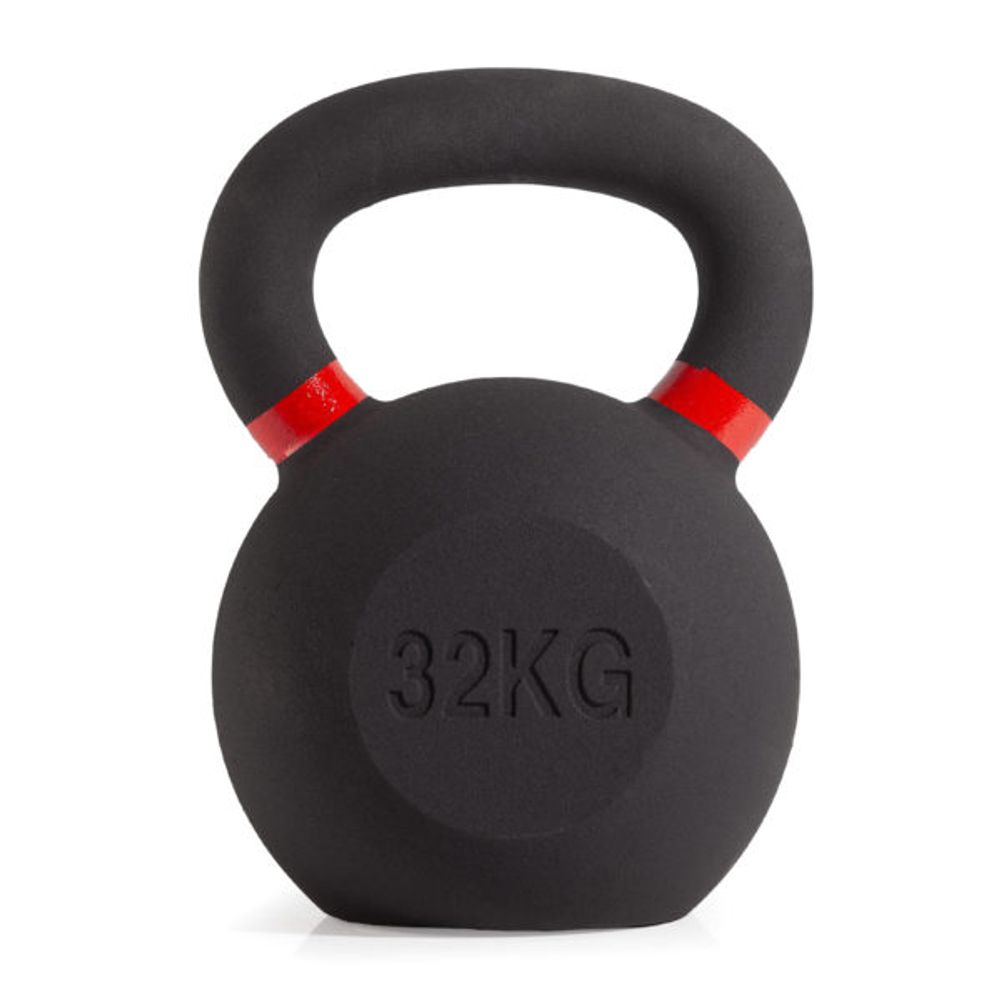 Гиря чугунная с цветным кольцом 32 кг (модель: К-3) VictoryFit VF-KCR320