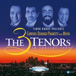 Jose Carreras, Placido Domingo, Luciano Pavarotti, Zubin Mehta — The 3 Tenors In Concert 1994 (LP)