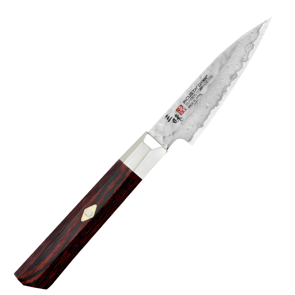 Mcusta Zanmai Нож для очистки кожи Supreme Hammered длиной 9 см. TZ2-4000DH