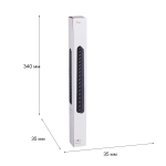 13002-9.3-001UR magnetic LED16W BK Reluce, LED