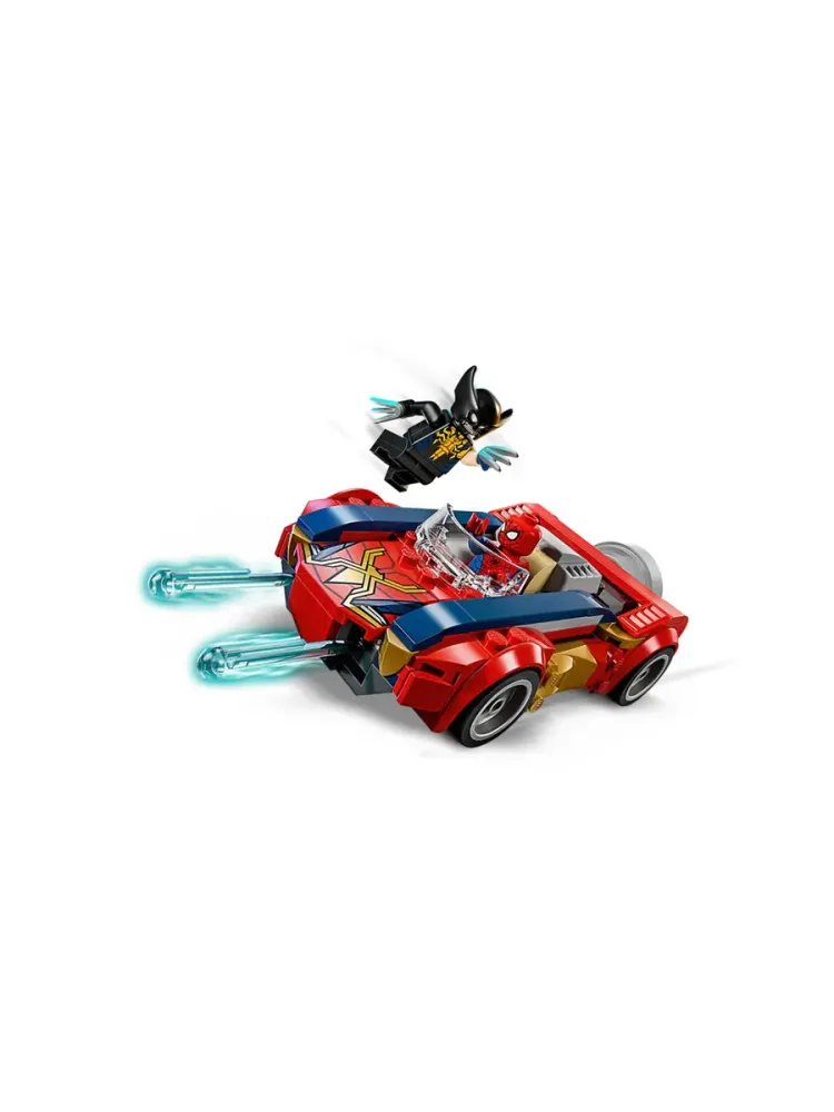 Конструктор Marvel 76336 Человек-паук против Росомахи