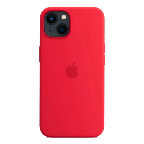 Силиконовый чехол с поддержкой MagSafe Apple Silicone Case для iPhone 13 mini, Red (Красный)