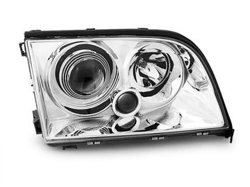 Передние фары chrome для Mercedes S W140