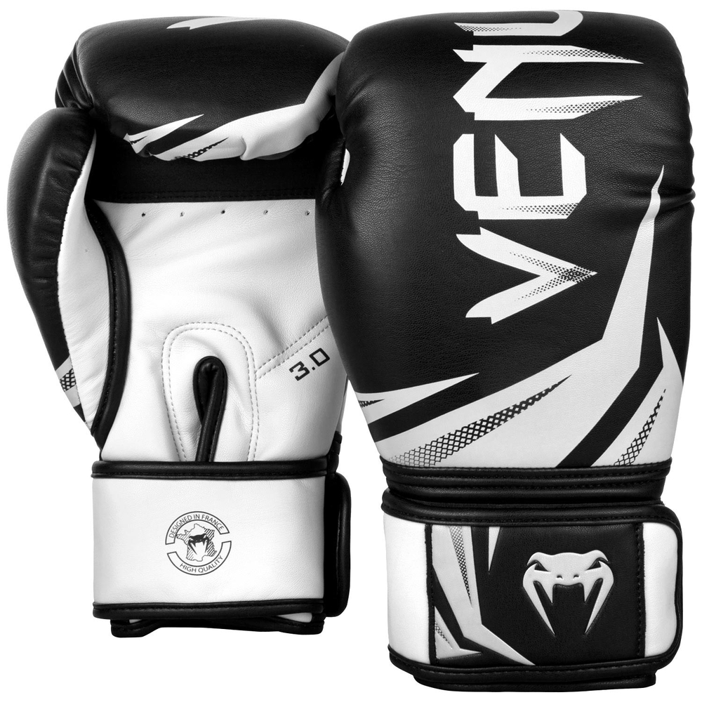 Перчатки боксерские Venum Challenger 3.0 Black/White