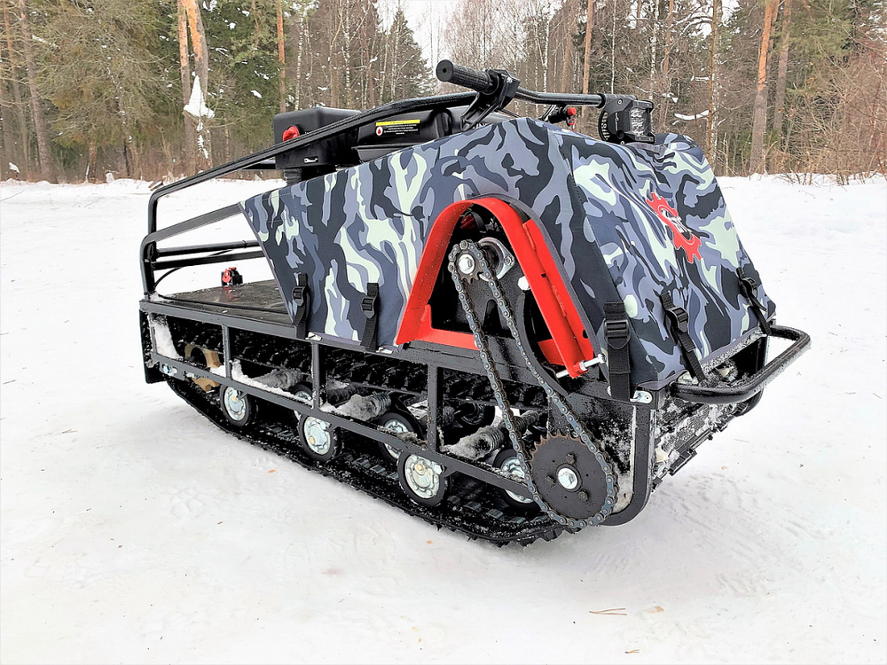Мотобуксировщик БТС «HIT» 500/15 Loncin (60 Ватт)