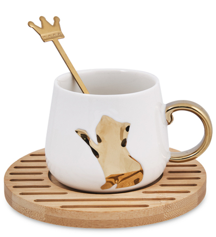 MUG-414/1 Чайная пара «Кошечка»