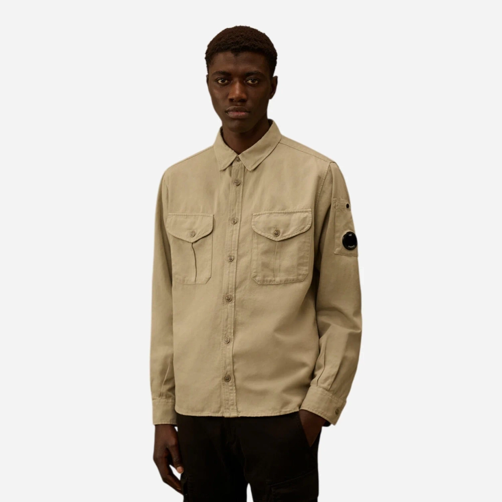 Рубашка C.P. Company Long Sleeve Button