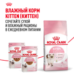 Royal Canin Kitten Киттен Корм сухой сбалансированный для котят в период второй фазы роста до 12 месяцев 2кг