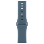 Умные часы Apple Watch Series 11 GPS, 46mm, Jet Black Aluminium Case with Anchor Blue Sport Band, S/M