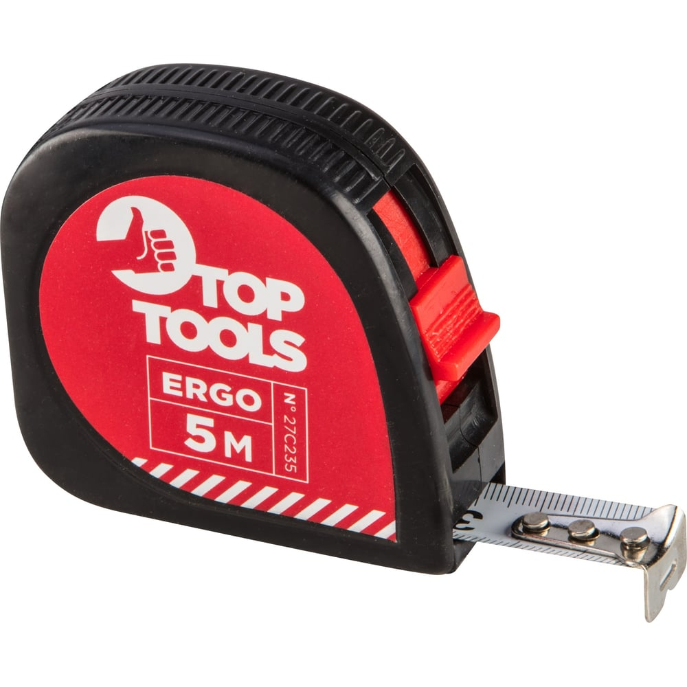 Рулетка Top Tools стальная лента 5 м x 16 мм 27C235