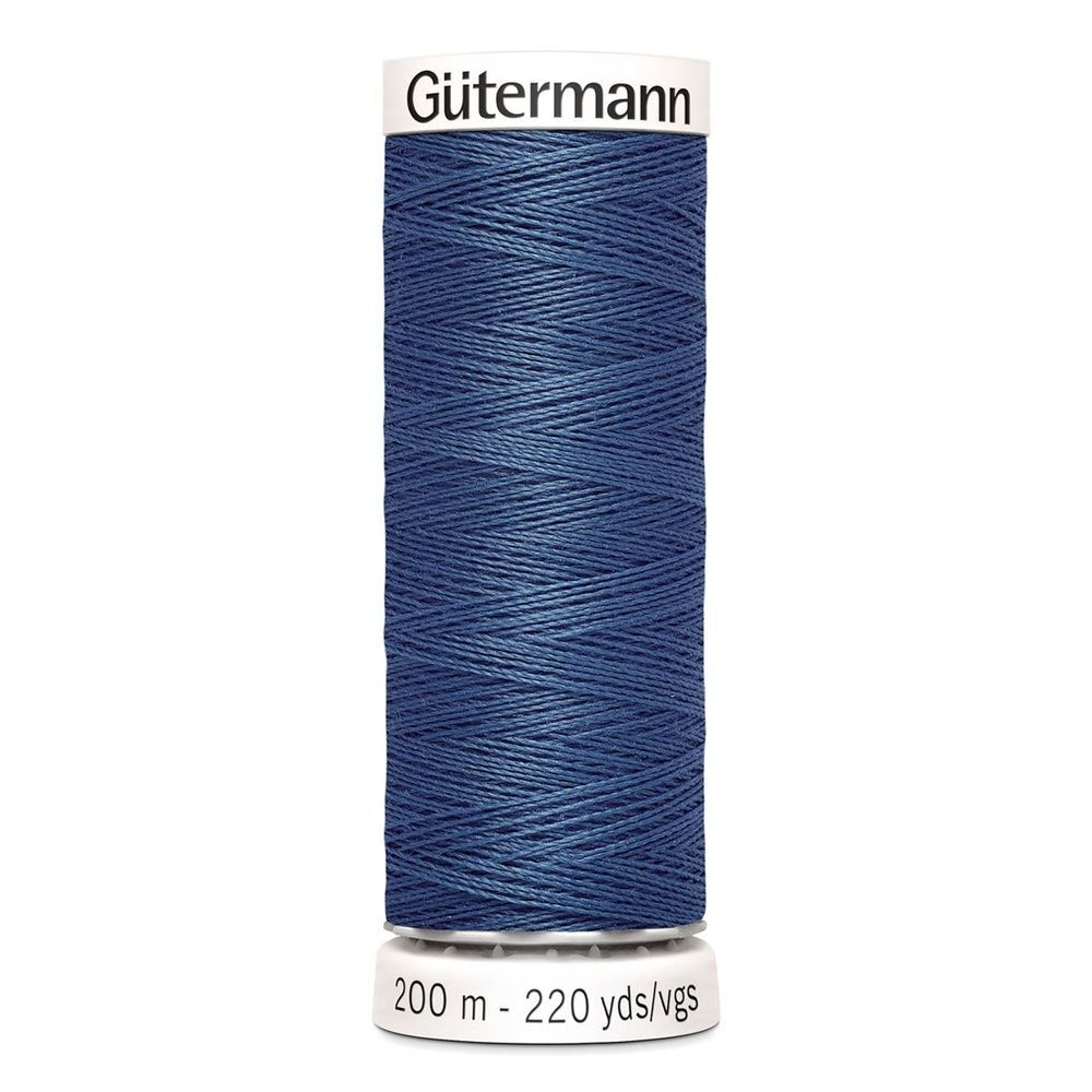 Нить Sew-All 200 м, Gutermann, 435 зелено-синий