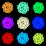 Kinetic Flower D23×H21 см — кинетический цветок RGBW с одной лебёдкой