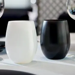 Стакан Хайбол 360 мл хр. стекло черный "Праймери" d 8,1 см h10,2 см Chef&Sommelier [6]