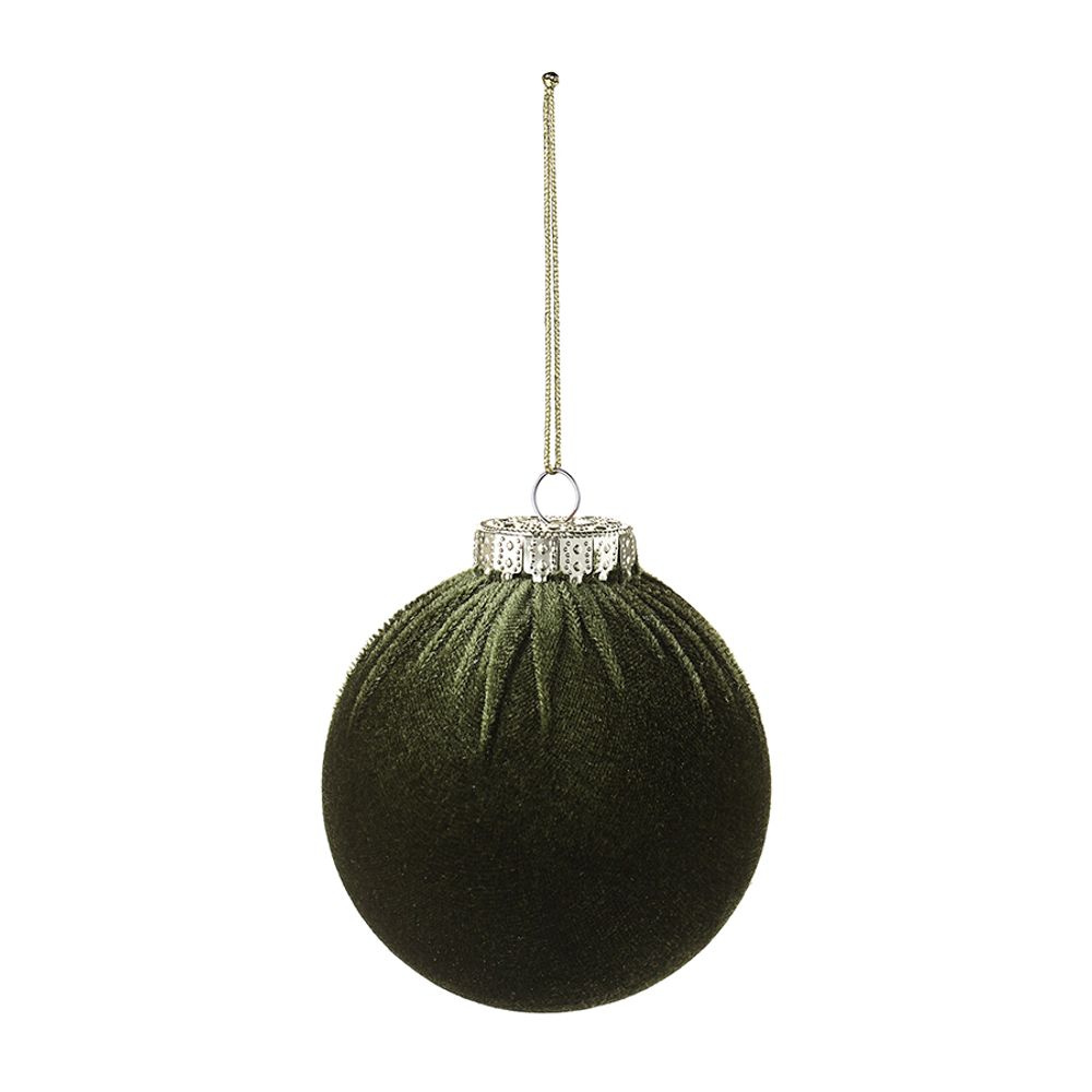Набор ёлочных украшений Velvet Christmas из коллекции New Year Essential, 6 шт.
