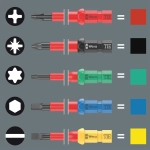 Сменная отвёртка Kraftform Kompakt VDE 67 i PH 00x157 мм WERA 05006510001