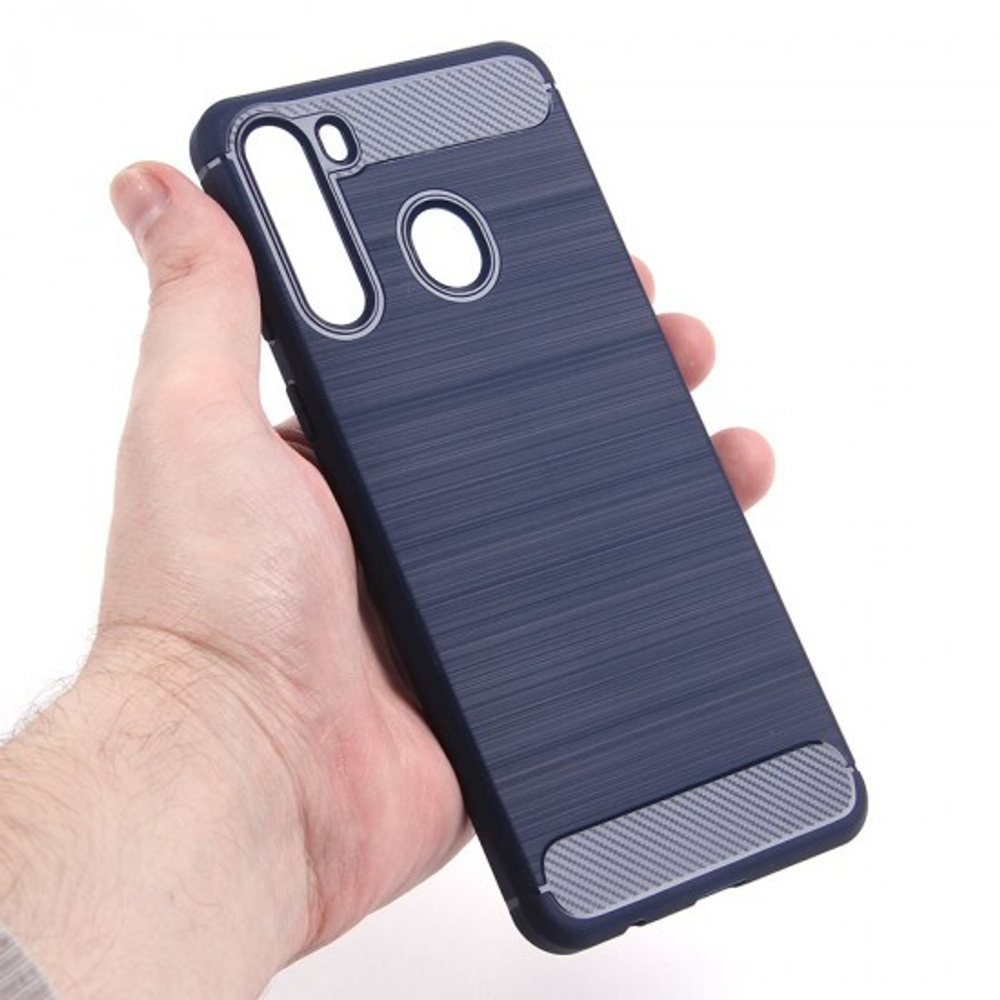 Противоударный чехол для Samsung Galaxy A21, 009508 Красный