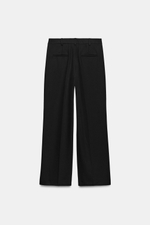 БРЮКИ С ЗАЩИПАМИ СПЕРЕДИ — ZW COLLECTION — ZARA