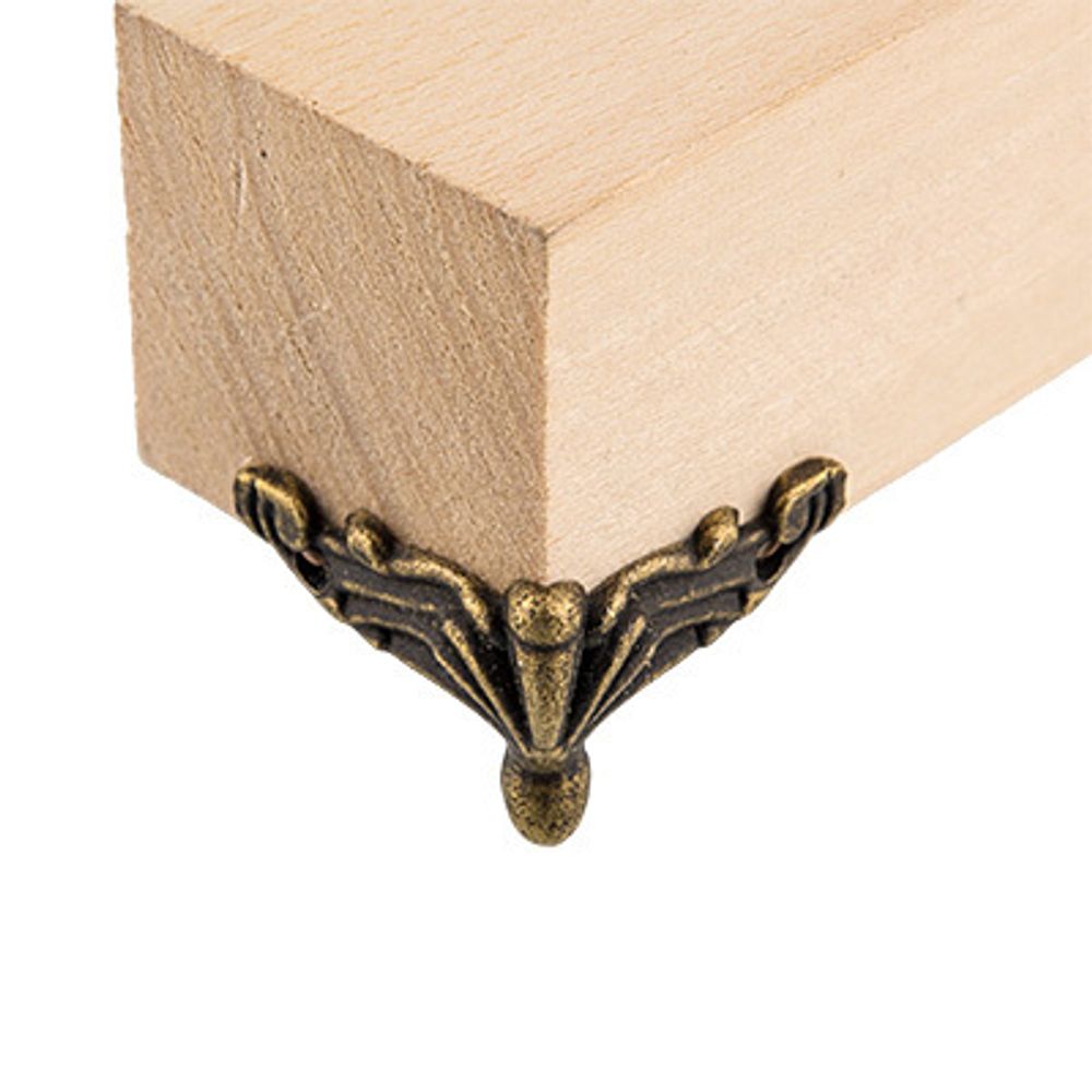 Ножка для шкатулок 3.5х2 см, 20 шт, 01 золото, Mr.Carving