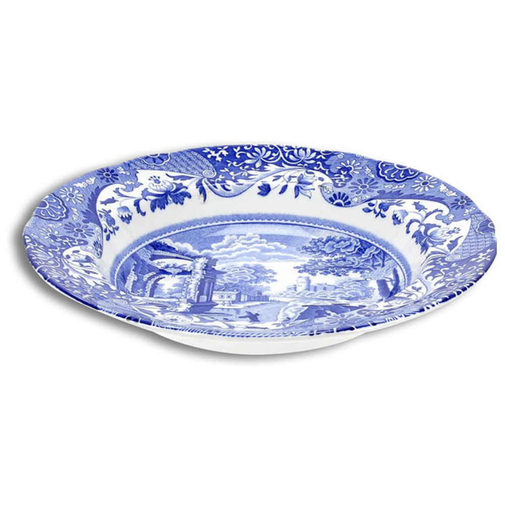 Набор тарелок суповых Spode Голубая Италия 23 см, 4 шт