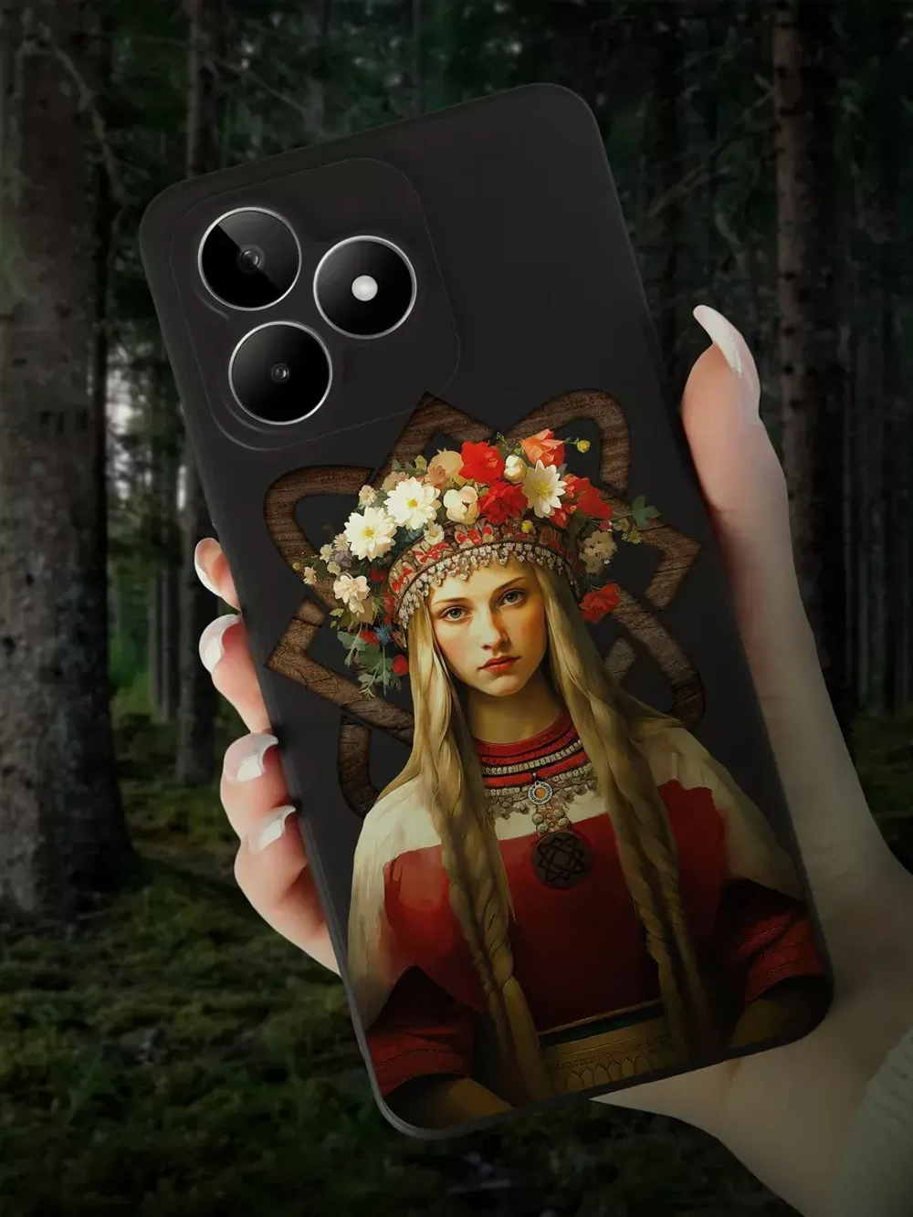 Чехол на Realme С51, Realme C53 с принтом