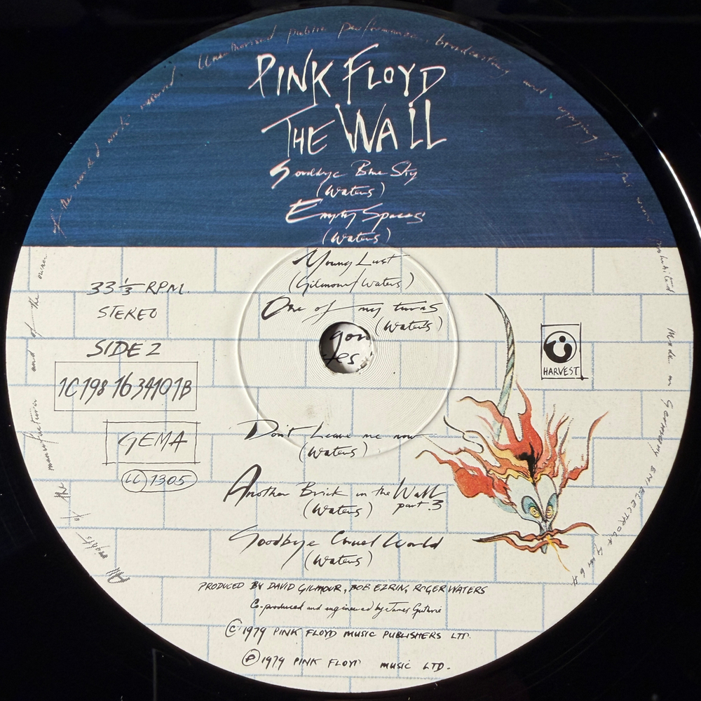 Pink Floyd ‎– The Wall 2LP (Германия)