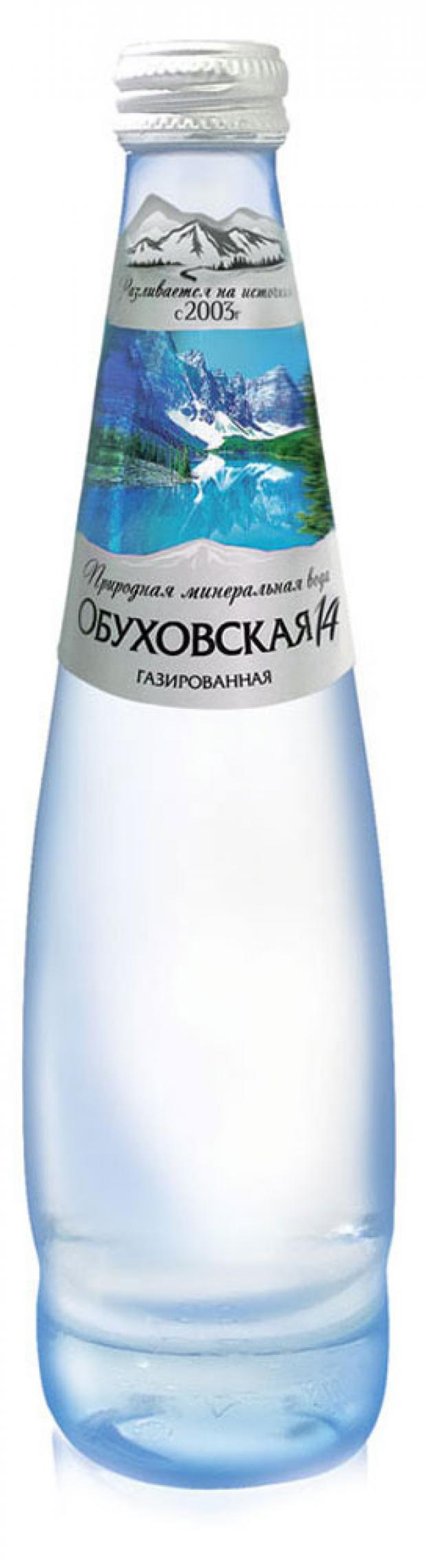 Минеральная вода Обуховская-14  0,5л*20шт стекло