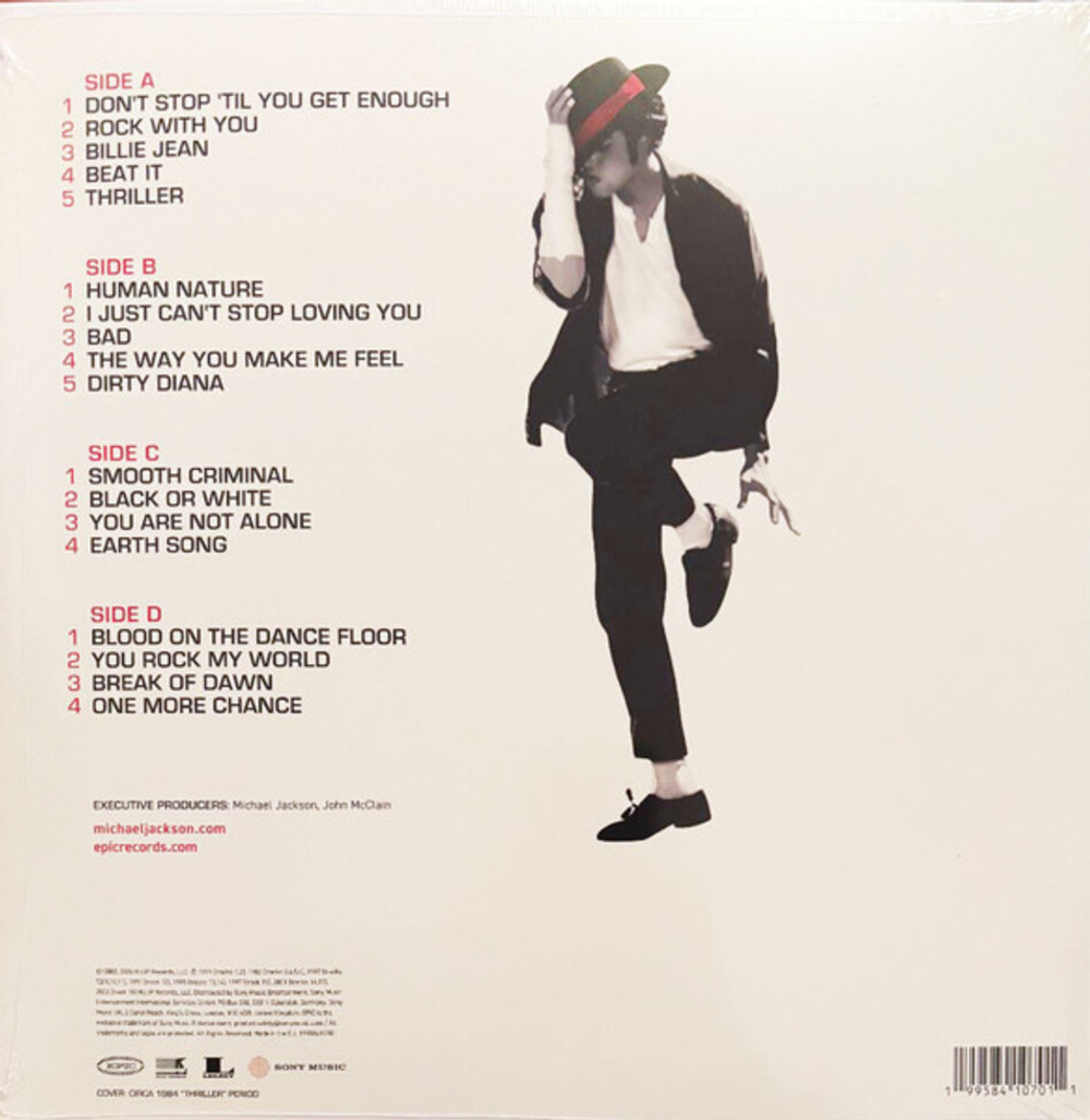 Michael Jackson / Number Ones (Limited Edition)(Coloured Vinyl)(2LP)