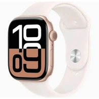 Умные часы Apple Watch S10 46 мм, Rose Gold Aluminium, Light Blush Sport Band - S/M