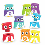 Развивающая игрушка "Цветные совы" (серия Snap-N-Learn, 20 элементов) Learning Resources LER6711