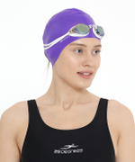 Шапочка для плавания Nuance Purple, силикон
