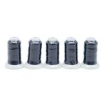 Нитки филаментные 420D/3, 137 м, Астра, 9020 черный