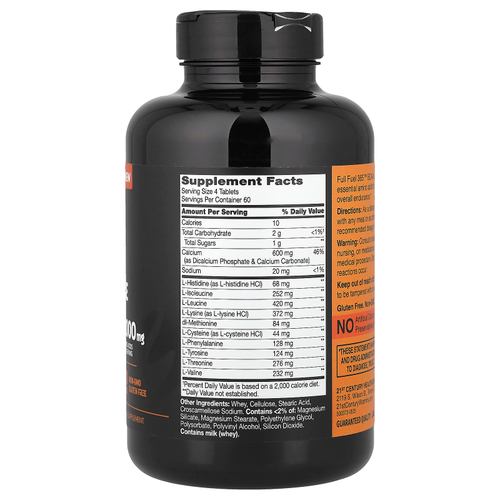 21st Century, Full Fuel 365™, BCAA, эффективность, 240 таблеток