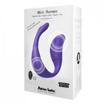 Двойной вибратор для клитора и точки G Mini Romeo с пультом ДУ от Adrien Lastic