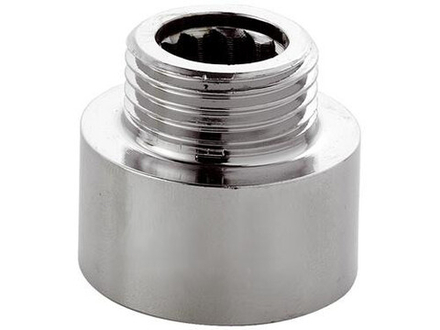 Пер. лат. Н/В 1/2"х 3/4" (хром.) TIM