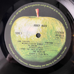 Винтажная виниловая пластинка LP The Beatles Abbey Road (Japan 1973) (Obi) Come Together