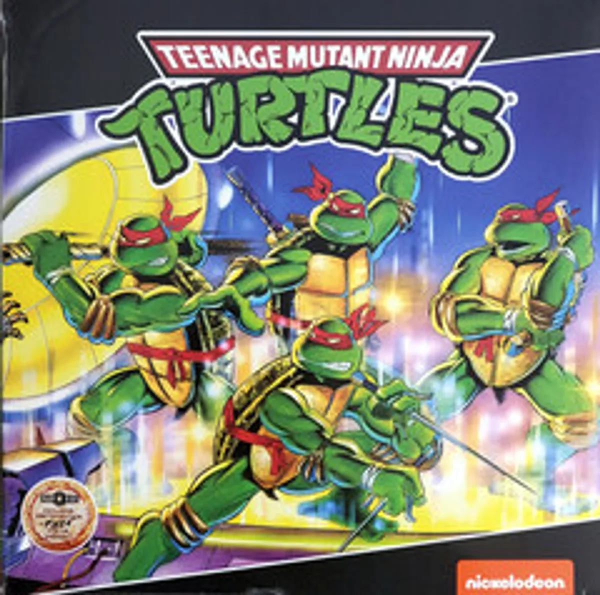 Виниловая пластинка. OST - Teenage Mutant Ninja Turtles (Pizza Color Vinyl)