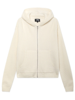 Толстовка С Капюшоном На Молнии Waffle Cashmere Zip Hood