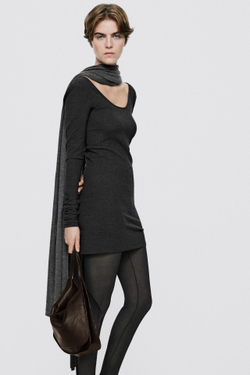 Massimo Dutti Маленькая сумка из кожи наппа - Limited Edition, шоколадно-коричневый