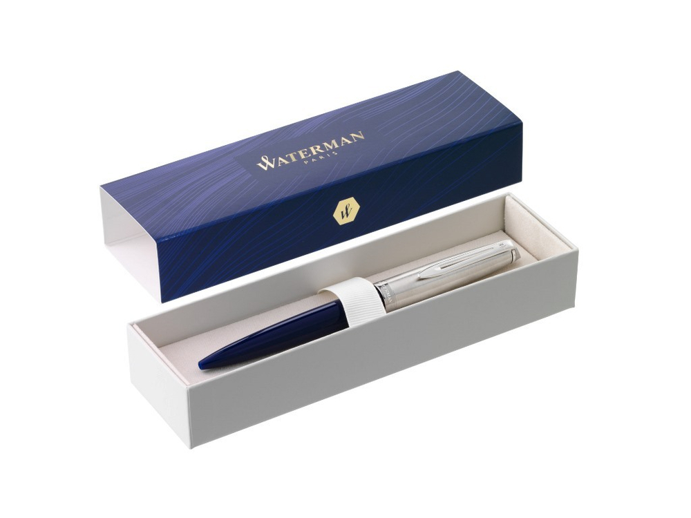 Шариковая ручка Waterman Embleme, цвет: BLUE CT, стержень: Mblue