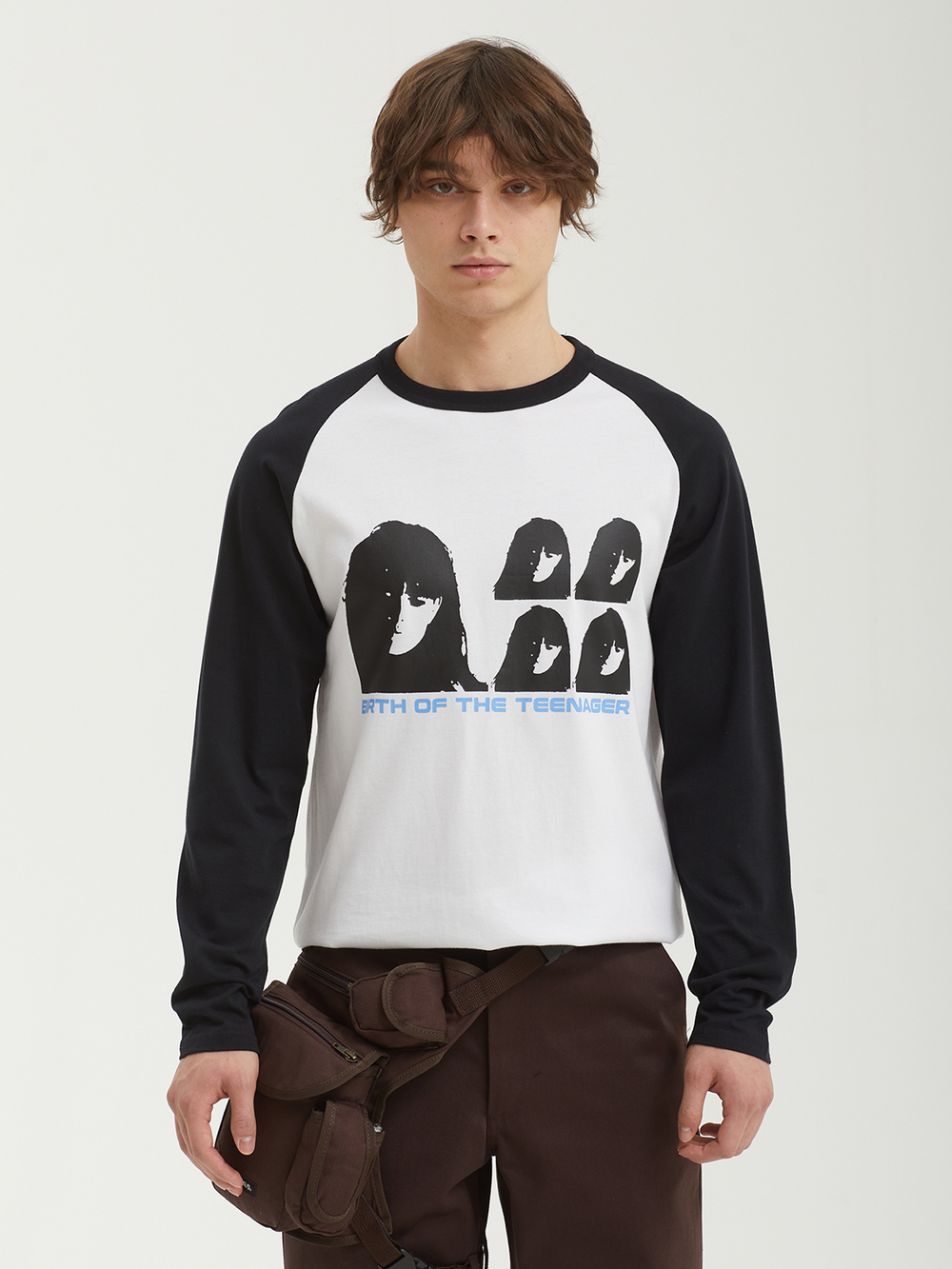 Мужской Лонгслив Disc Raglan