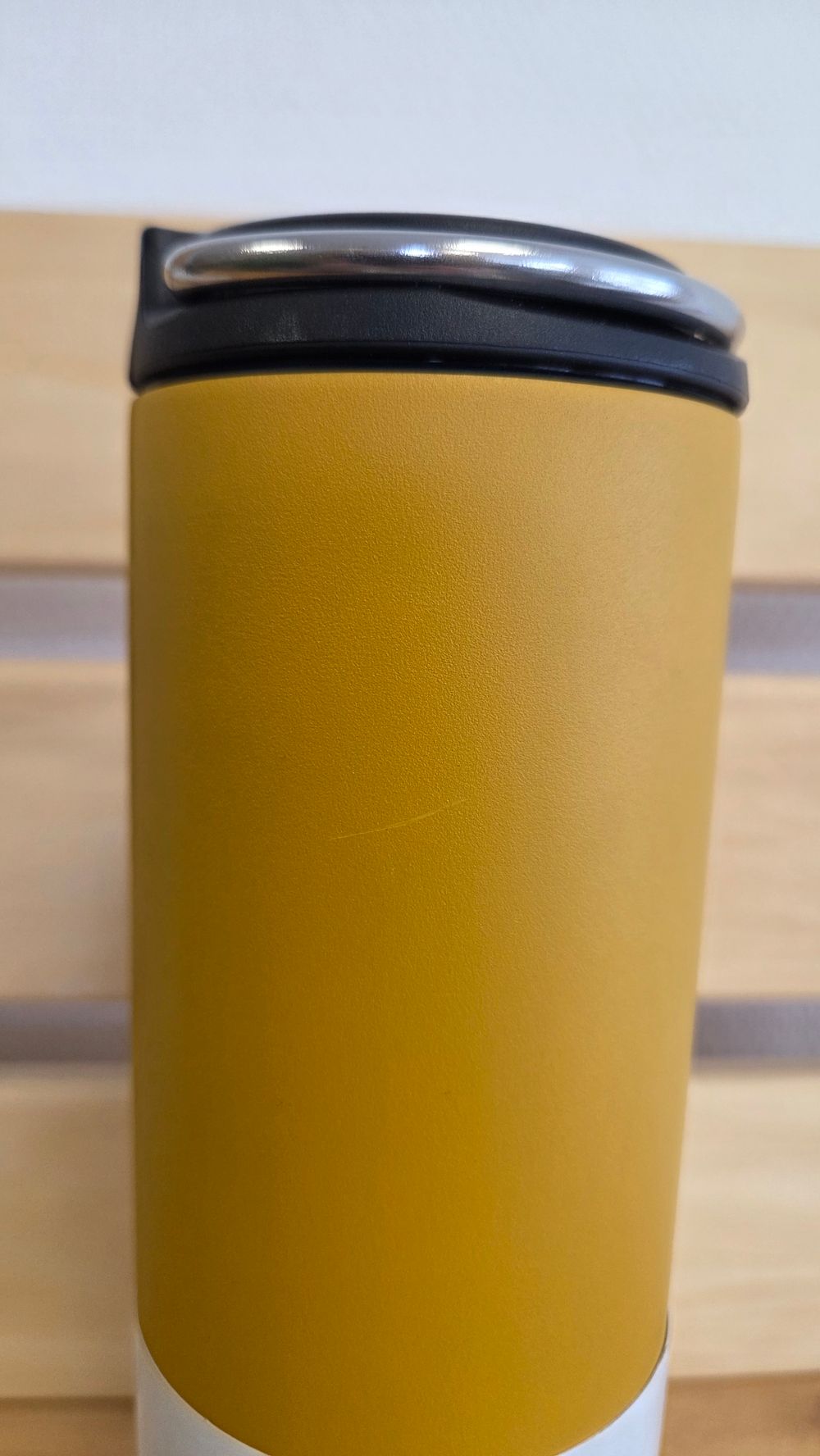 Термокружка Klean Kanteen TKWide Cafe Cap 20oz (592 мл) Marigold (мелкие потертости, царапины)