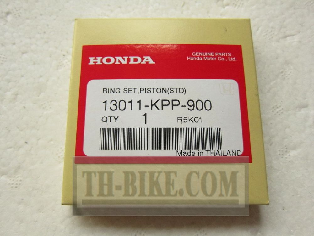 13011-KPP-900. RING SET, PISTON (STD.).Honda CBR150