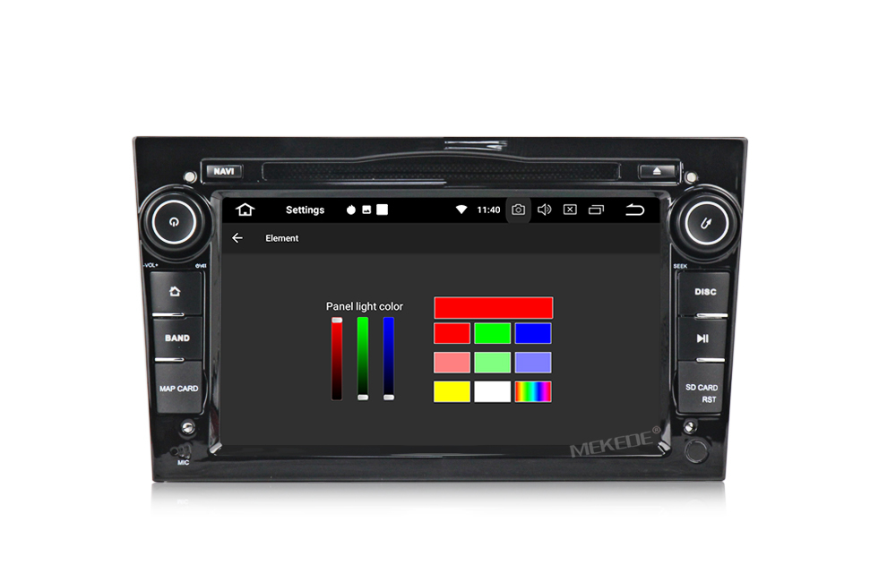 Установочный комплект для OPEL Astra H, Vectra С, Corsa D, Antara, Vivaro, Meriva, Zafira (черный лак)  KUBERG MKD-7408b-P4N