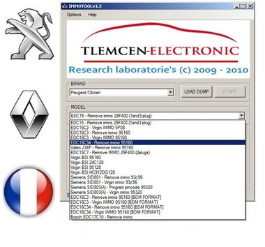 Immo Tool - программное обеспечение для ремонта и кодирования иммобилайзеров