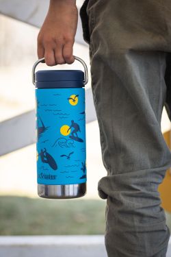 Термокружка Klean Kanteen TKWide Twist Cap 12oz (355 мл) Surfer