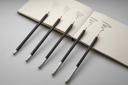 Набор карандашей Moleskine H/HB/2B/4B/6B (EW7P05GPHA)