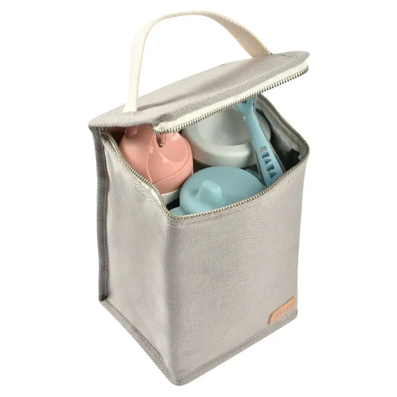 Сумка изотермическая Beaba Insulated Lunch Pouch Pearl Grey